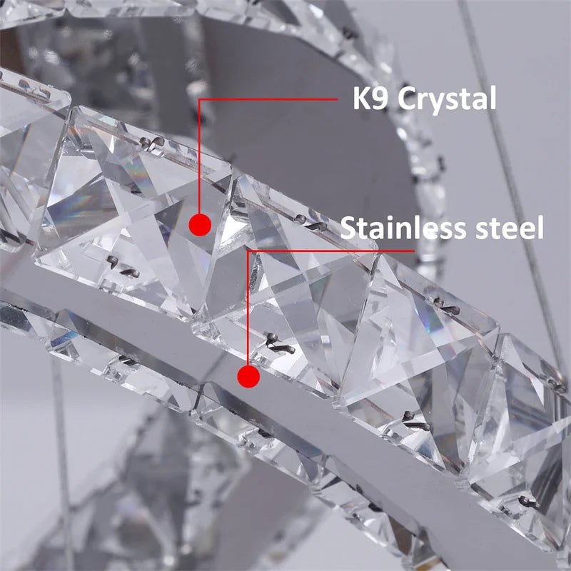 Lustre Cristal Ancien — Entrée