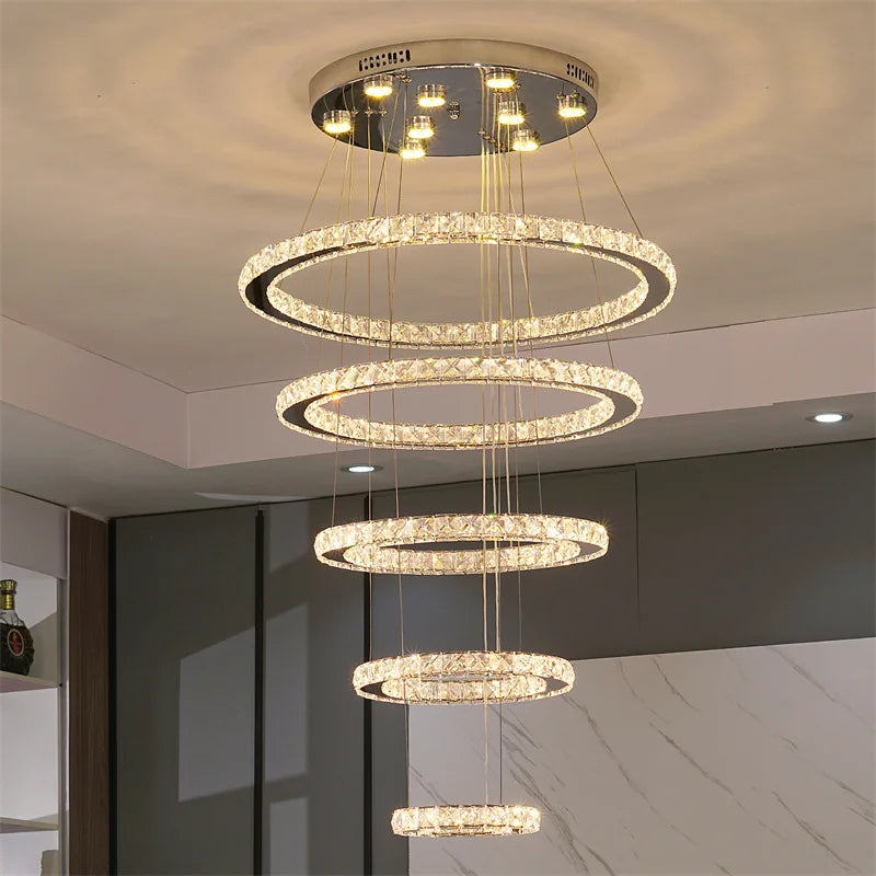 Lustre Cristal Ancien — Entrée