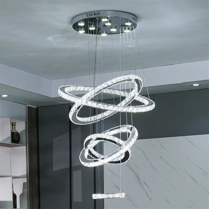 Lustre Cristal Ancien — Entrée