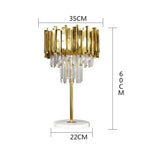 Lustre Cristal Design — Moderne — Oval 150cm