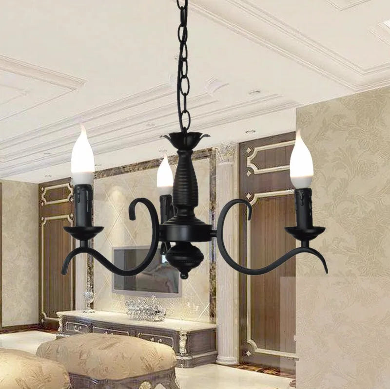 Lustre Aluminium Design — Salon — 5 ampoules