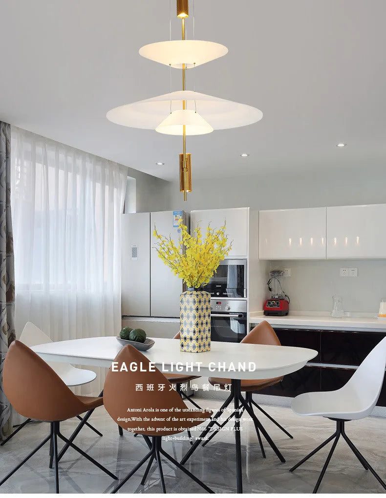 Lustre Nuage — Plafonnier Flamingo Nordique