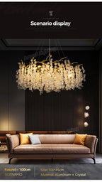 Grand Lustre Salon — Cristal