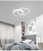 Lustre Moderne Noir — LED