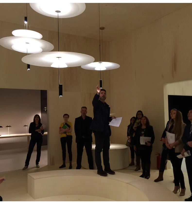 Lustre Nuage — Plafonnier Flamingo Nordique