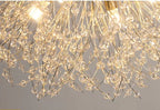 Lustre Pissenlit LED Design Étoilé — Fireball Créatif — Salon et Chambre