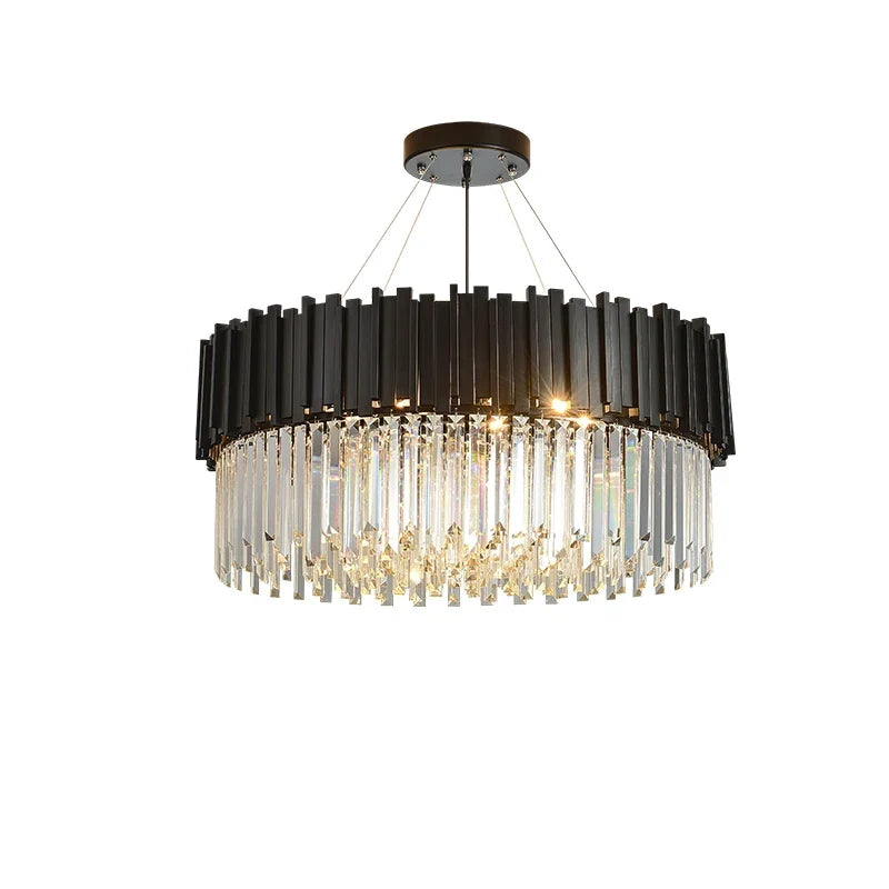 Lustre Cristal Design — Moderne — Oval 150cm