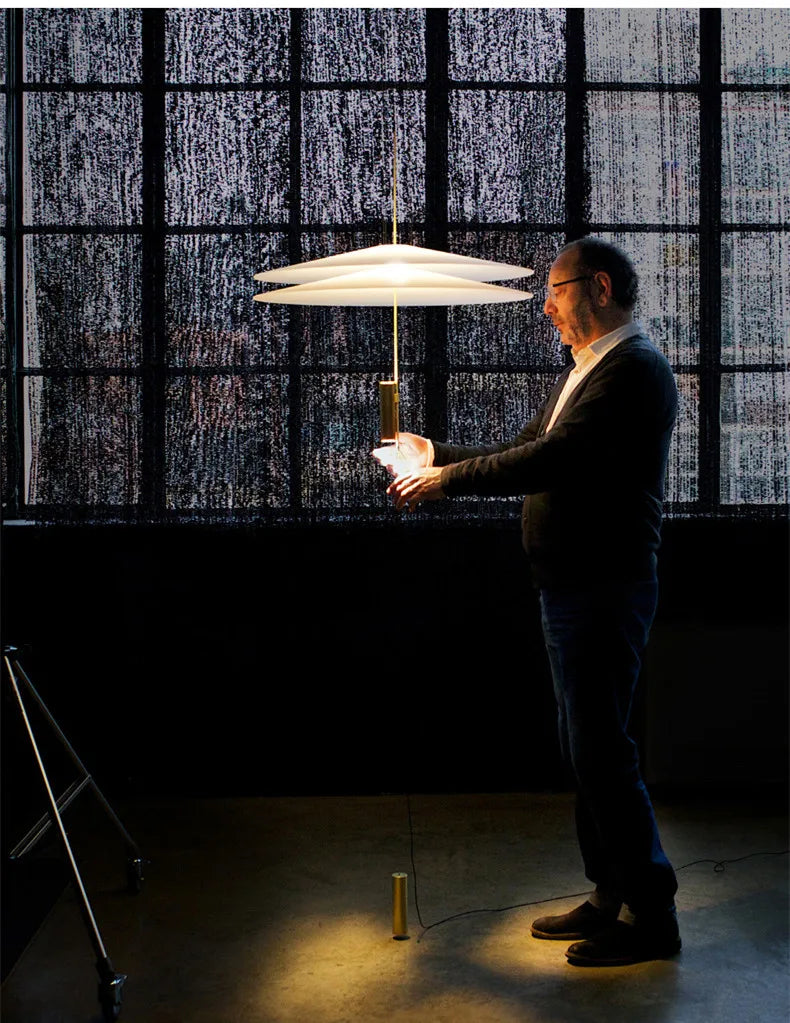 Lustre Nuage — Plafonnier Flamingo Nordique