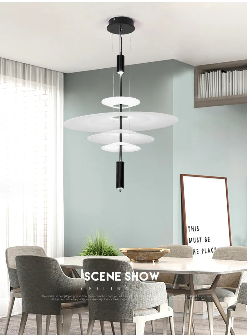 Lustre Nuage — Plafonnier Flamingo Nordique