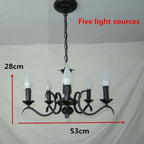 Lustre Aluminium Design — Salon — 3 ampoules