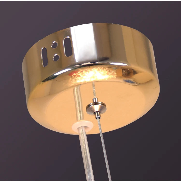 Lustre Pissenlit LED Design Étoilé — Fireball Créatif — Salon et Chambre