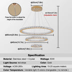 Lustre Cristal Pampilles
