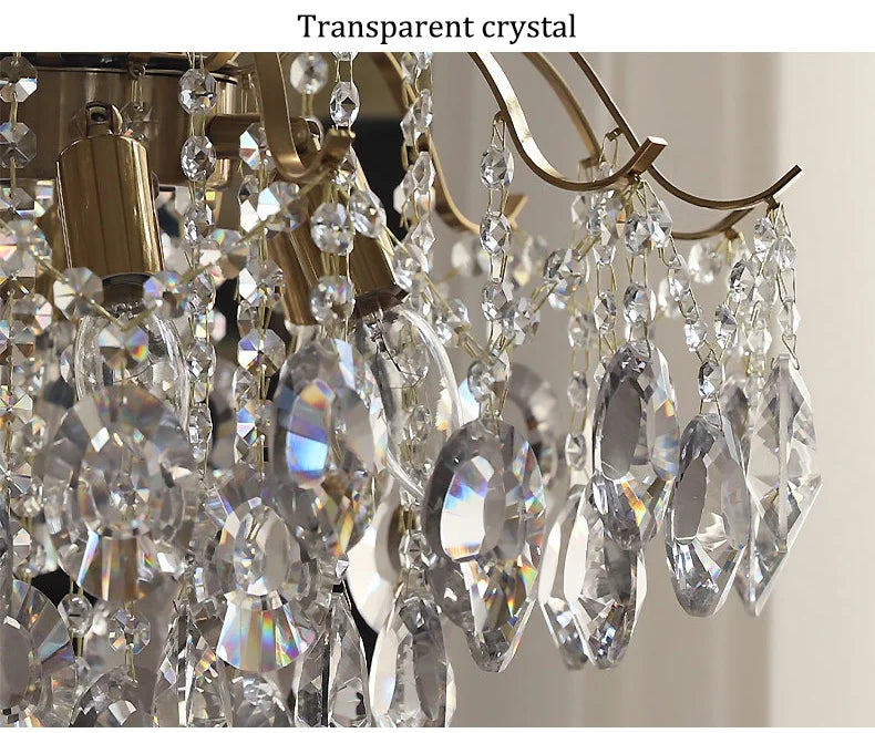 Lustre Haut Plafond — Plafonnier LED Cristal