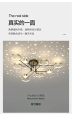 Lustre Moderne LED — Blanc