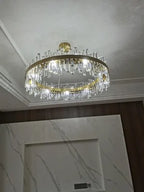 Lustre Cristal Moderne — Métal — Applique murale A
