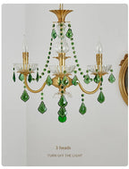 Lustre Style Industriel — Cristal