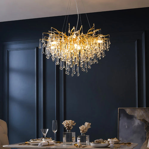 Lustre Cristal Salon — Nordique