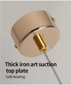 Suspension Cristal Luxe 35cm - Lustre Élégant LED