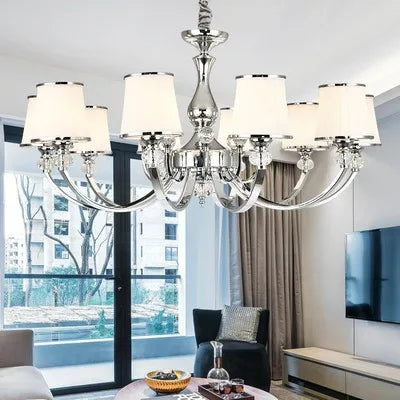 Lustre Luxe Cristal — Salon