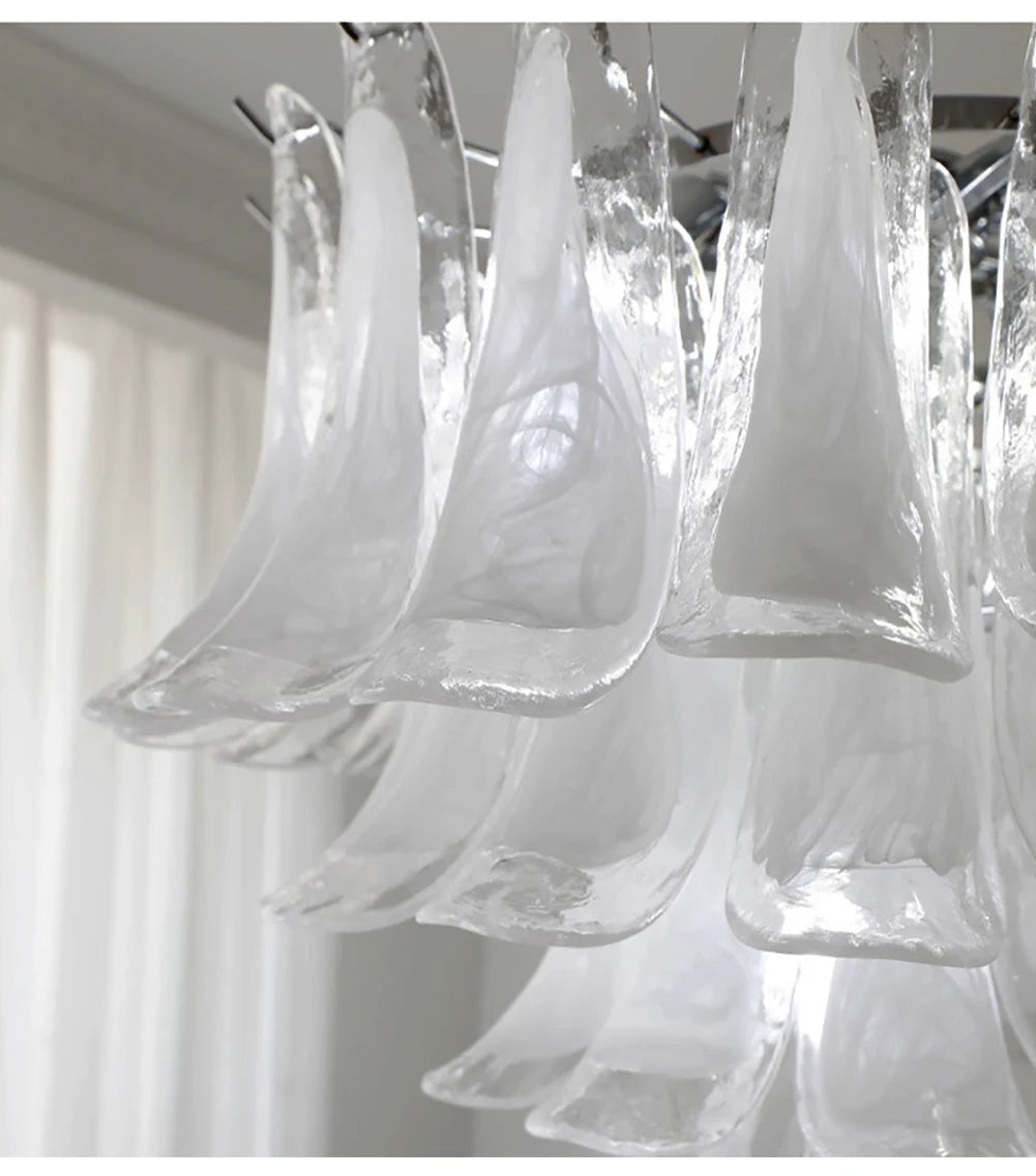 Lustre Salon Moderne — Verre