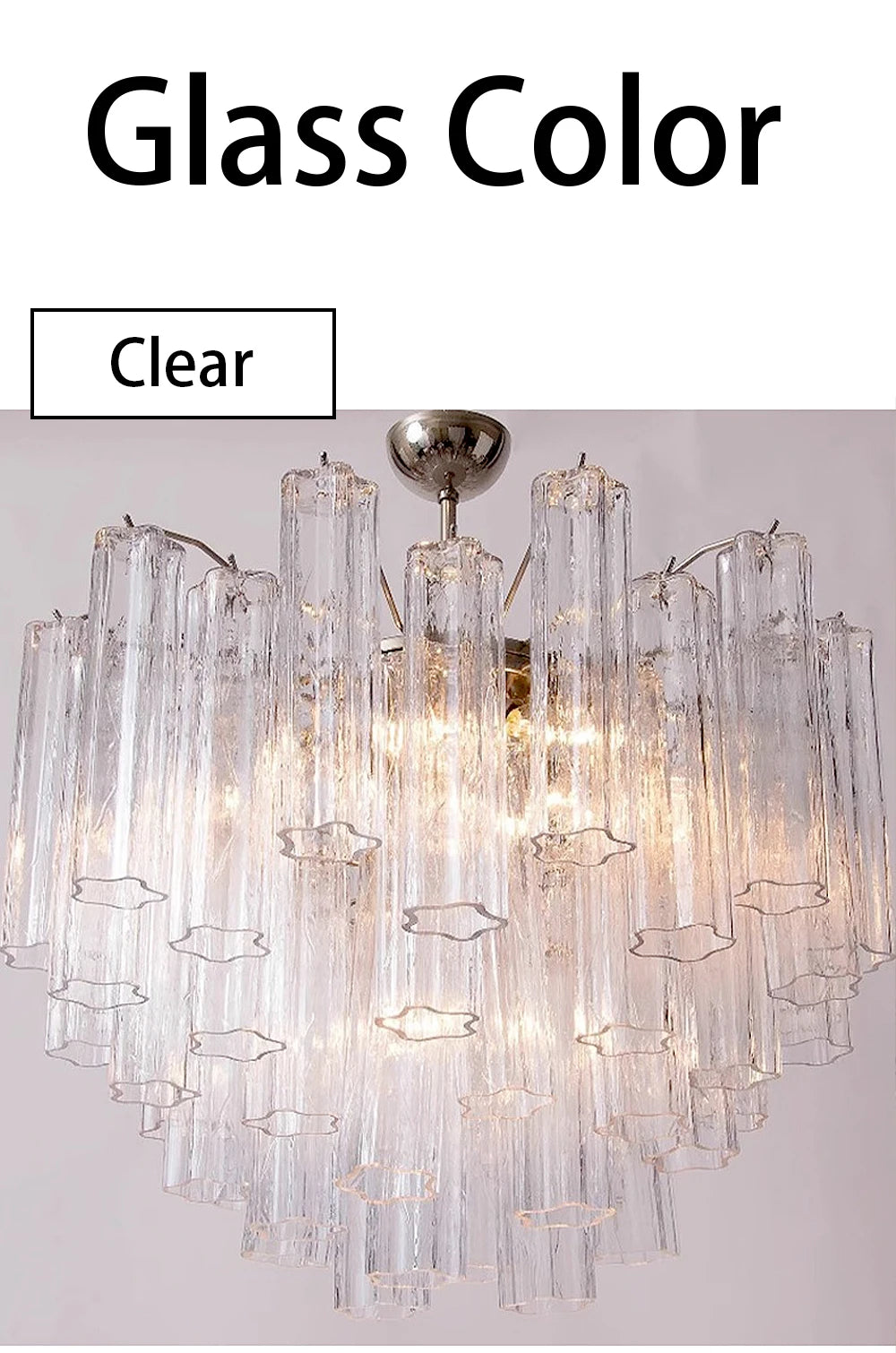 Suspension Verre Design — Salon