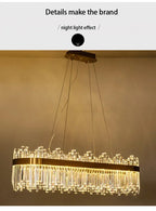 Lustre Noir Moderne