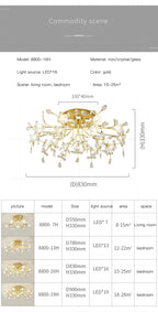 Lustre en Cristal Pas Cher — Nordique