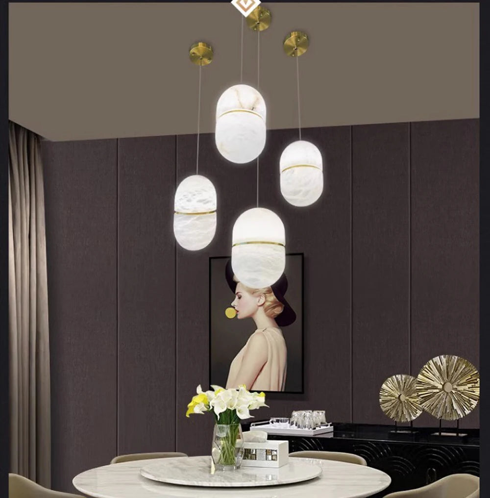 Lustre LED Design — Marbre