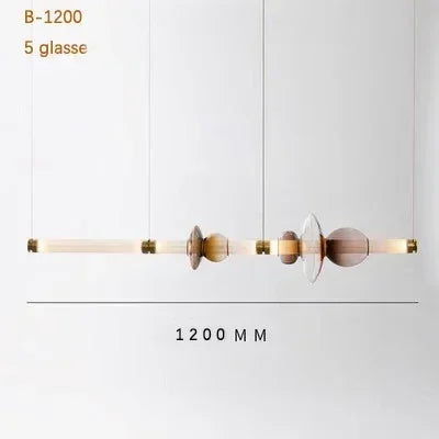 Lustre pour Salon Moderne — Verre