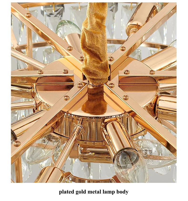 Lustre Luxe Doré