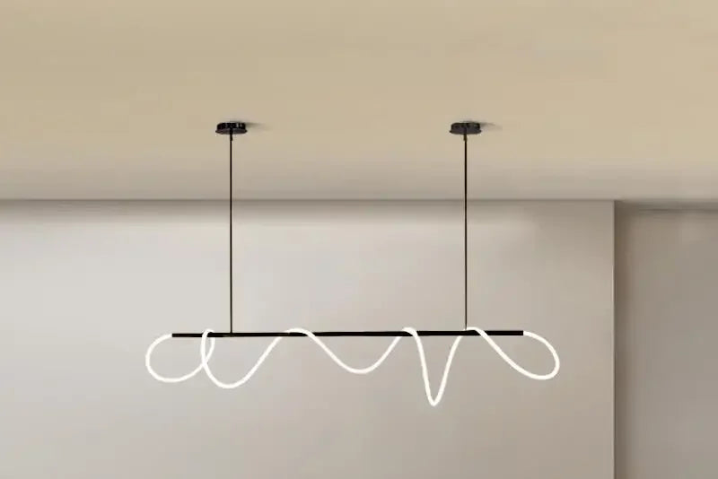 Lustre Cuisine Industriel — Nordique — Doré 150 cm A