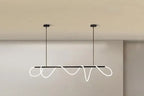 Lustre Cuisine Industriel — Nordique — Doré 150 cm A