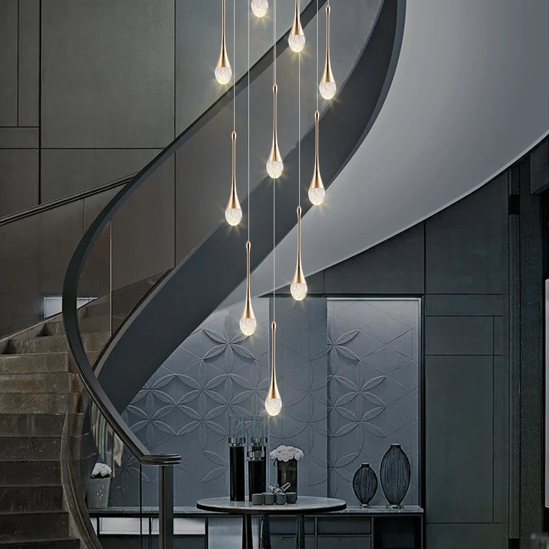 Lustre Salon Moderne — Cristal