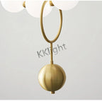 Lustre Art Déco — Cuivre