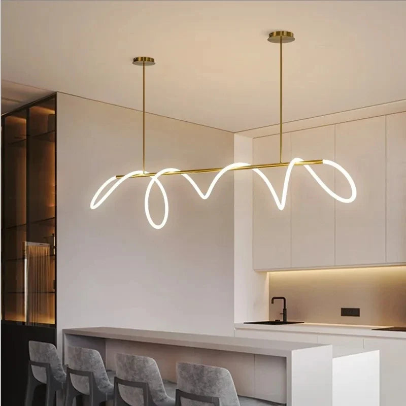 Lustre Cuisine Industriel — Nordique — noir Rond 80 cm