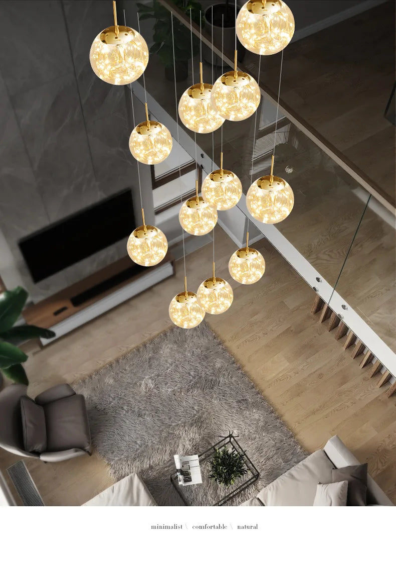 Lustre Salle à Manger Moderne — Cristal