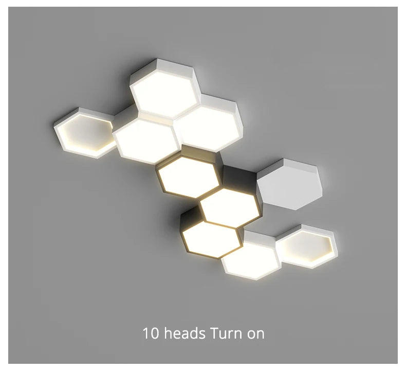Lustre Luxe Salon — LED