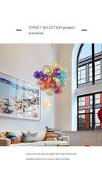 Lustre Coloré — Plafonnier Nordique Design