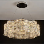 Lustre Salon Noir — Cristal