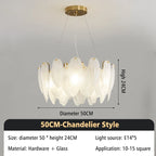 Lustre Chambre Bébé — Verre — Plafonnier D50cm