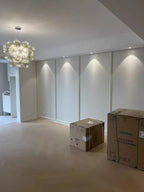 Lustre Design Salon — 8 ampoules Rond