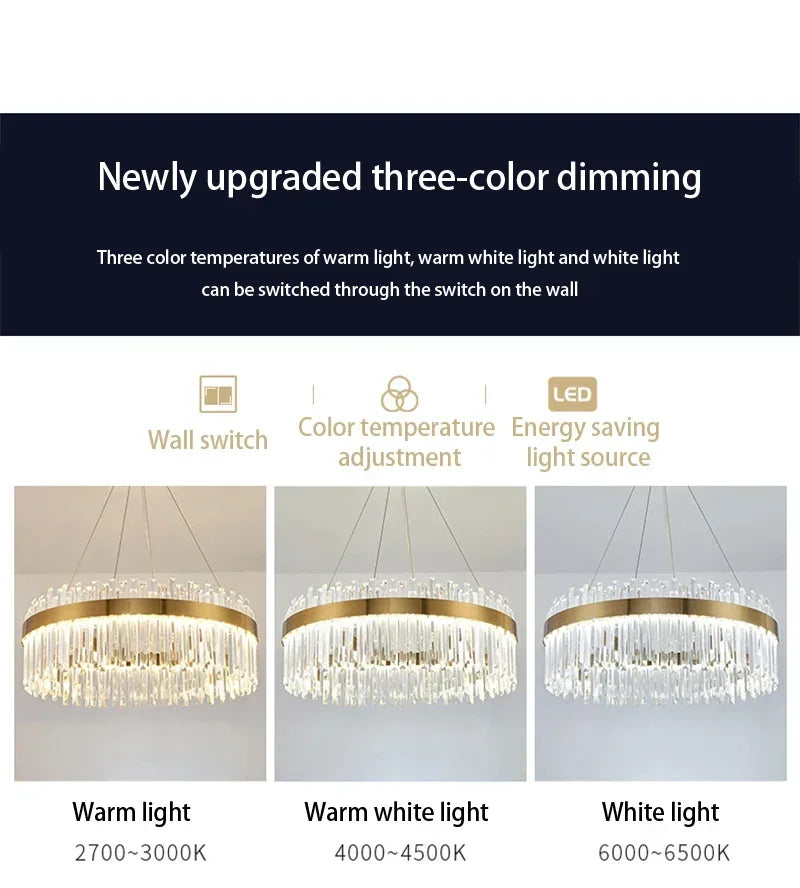 Lustre Noir Moderne