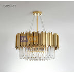 Lustre en Cristal Pas Cher — Métal
