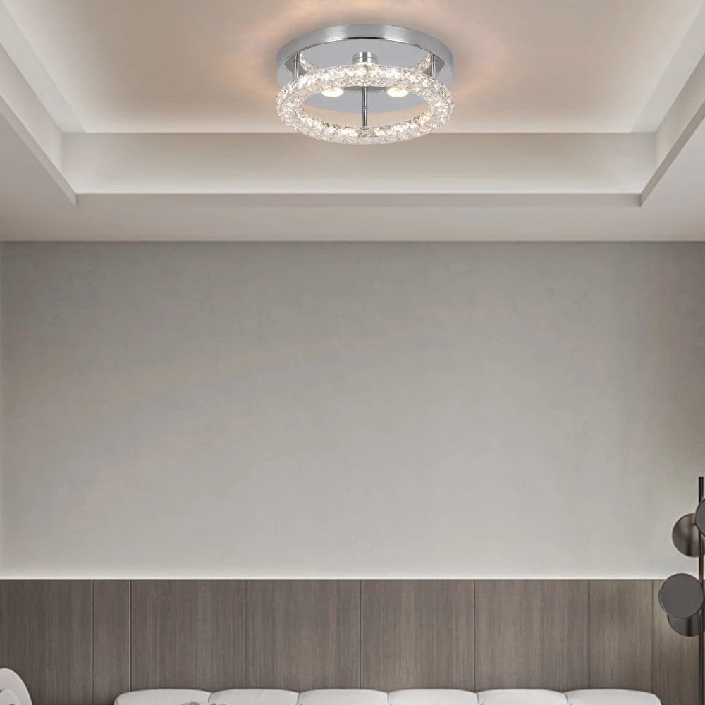 Lustre LED Cristal — Verre