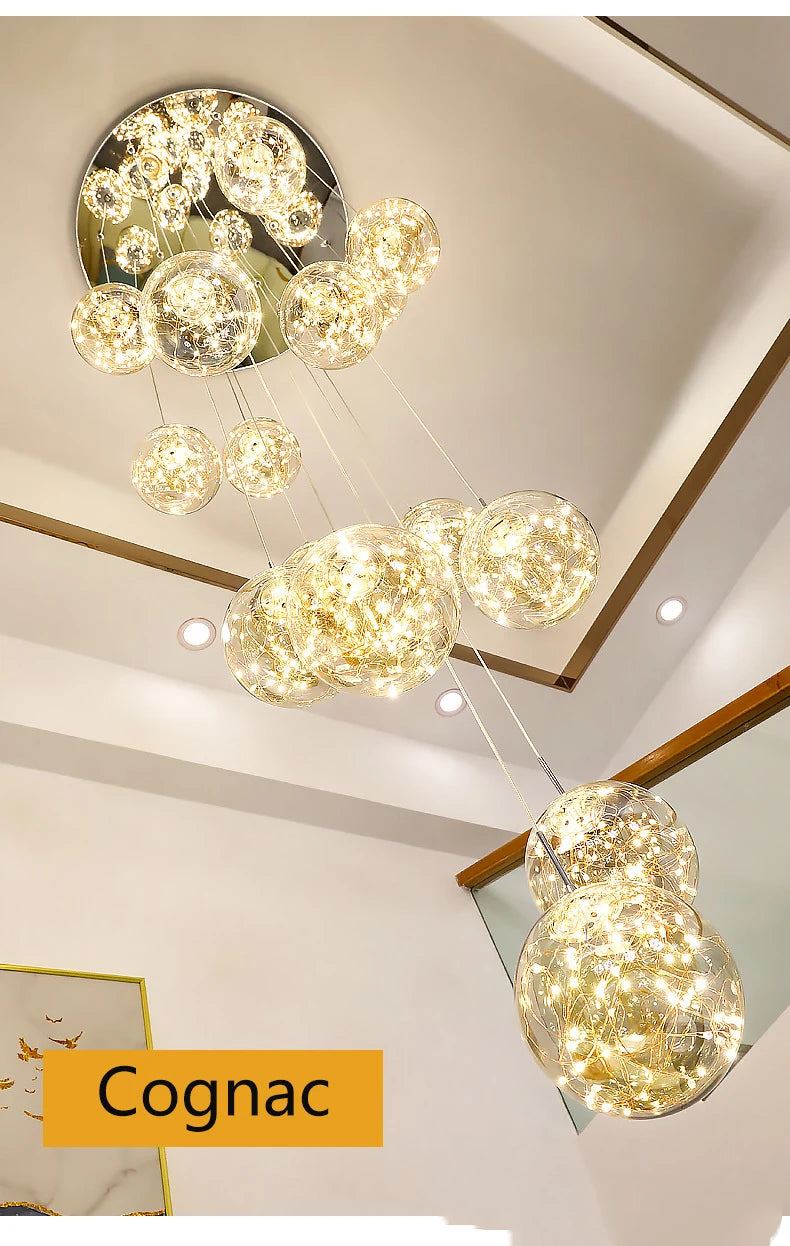 Lustre Salle à Manger Moderne — Cristal