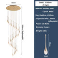 Lustre Salon Moderne — Cristal