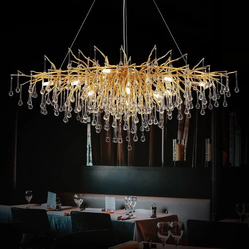 Lustre Cristal Salon — Nordique