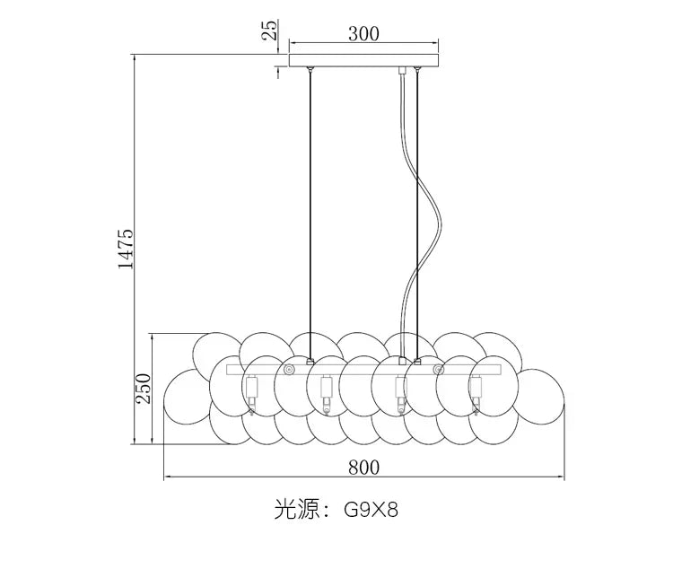 Lustre Coloré — Plafonnier Nordique Design