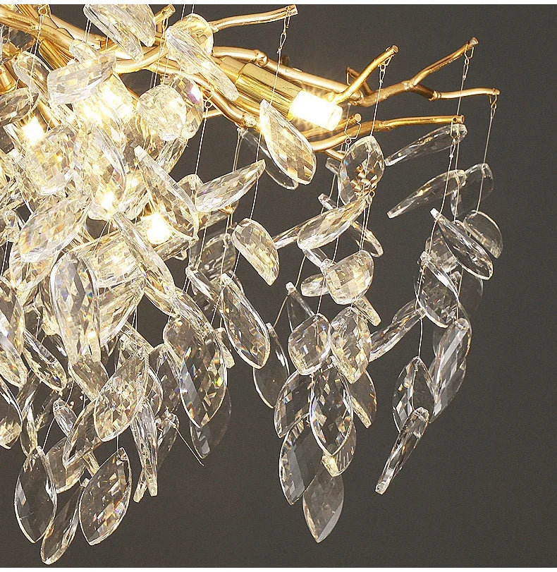 Grand Lustre Salle à Manger — Cristal Grand Format