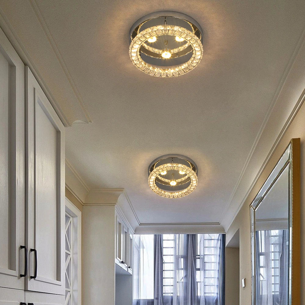 Lustre LED Cristal — Verre